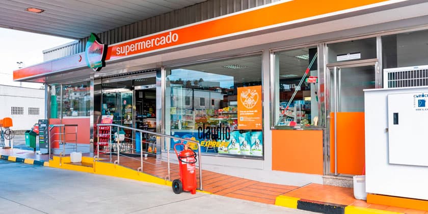 Gasolineras con zona de descanso