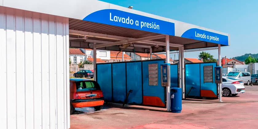 Gasolineras con lavado para vehículos