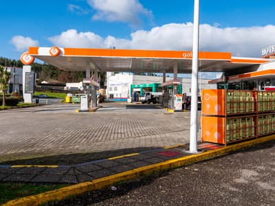 Área de servicio A Barca en Ponte Caldelas